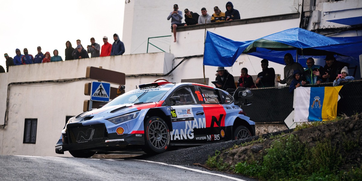 Adrien Fourmaux y Alexandre Coria en el 50 Rally Islas Canarias - Rally de España