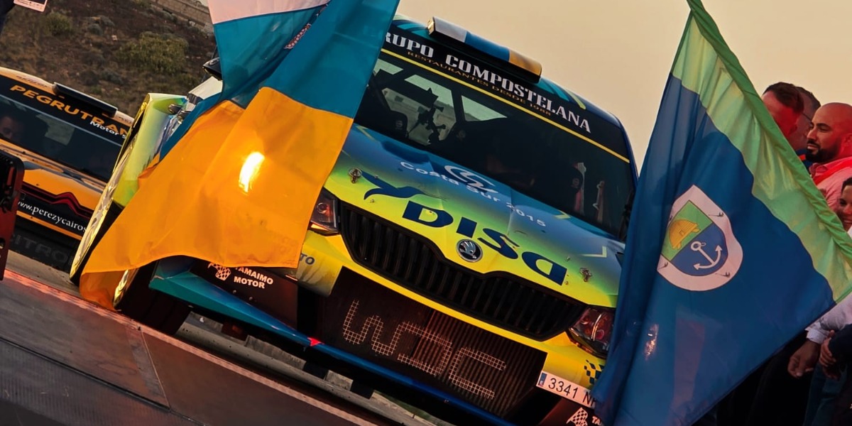 Ceremonia de salida del IV Rallysprint Arico 2026