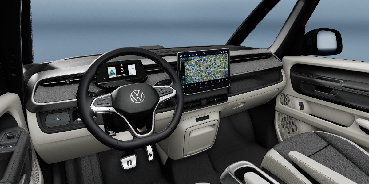 Interior del Volkswagen ID. Buzz