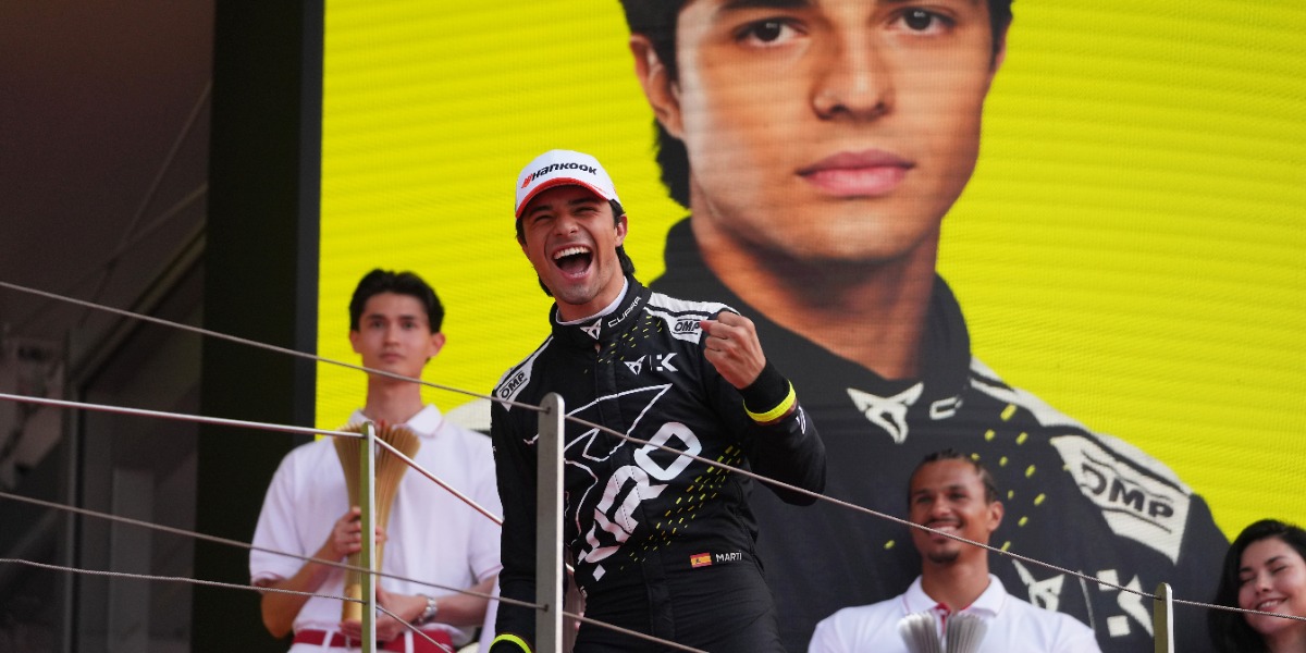 Pepe Martí en el E-Prix de Mónaco