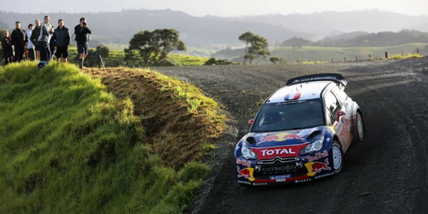 Sebastien Loeb es primero en Nueva Zelanda