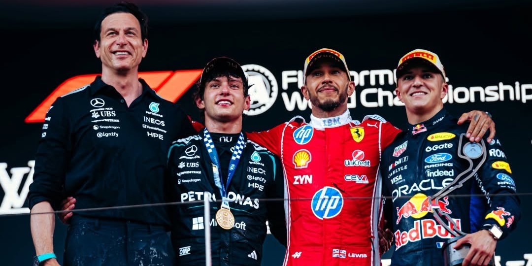 Podio del Gran Premio de Mónaco - Foto: Mercedes-AMG Petronas F1 Team