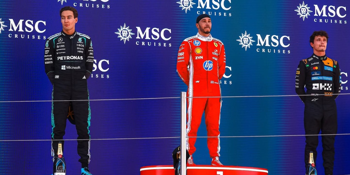 Podio del Gran Premio de Barcelona - Cataluña 2026 - Foto: McLaren