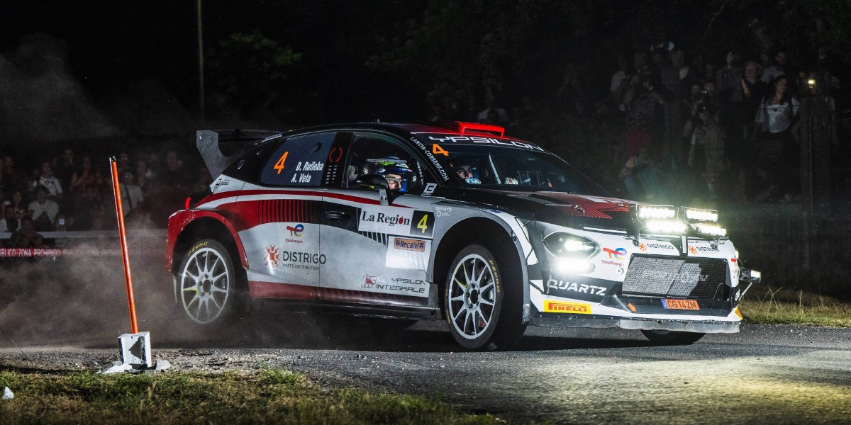 Diego Ruiloba y Ángel Vela (Lancia Ypsilon Rally2 HF Integrale)