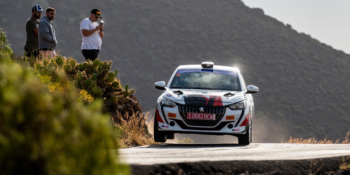 Alexis Martín y Borja Carmenatis (Peugeot 208 Rally4)