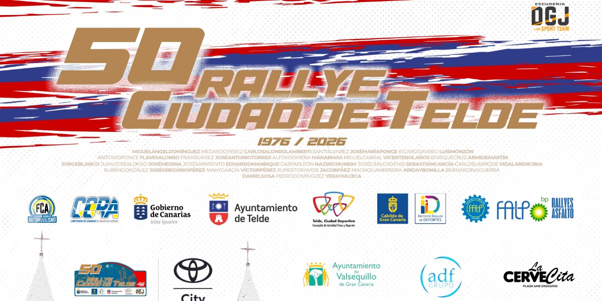 50º Rallye Ciudad de Telde 2026