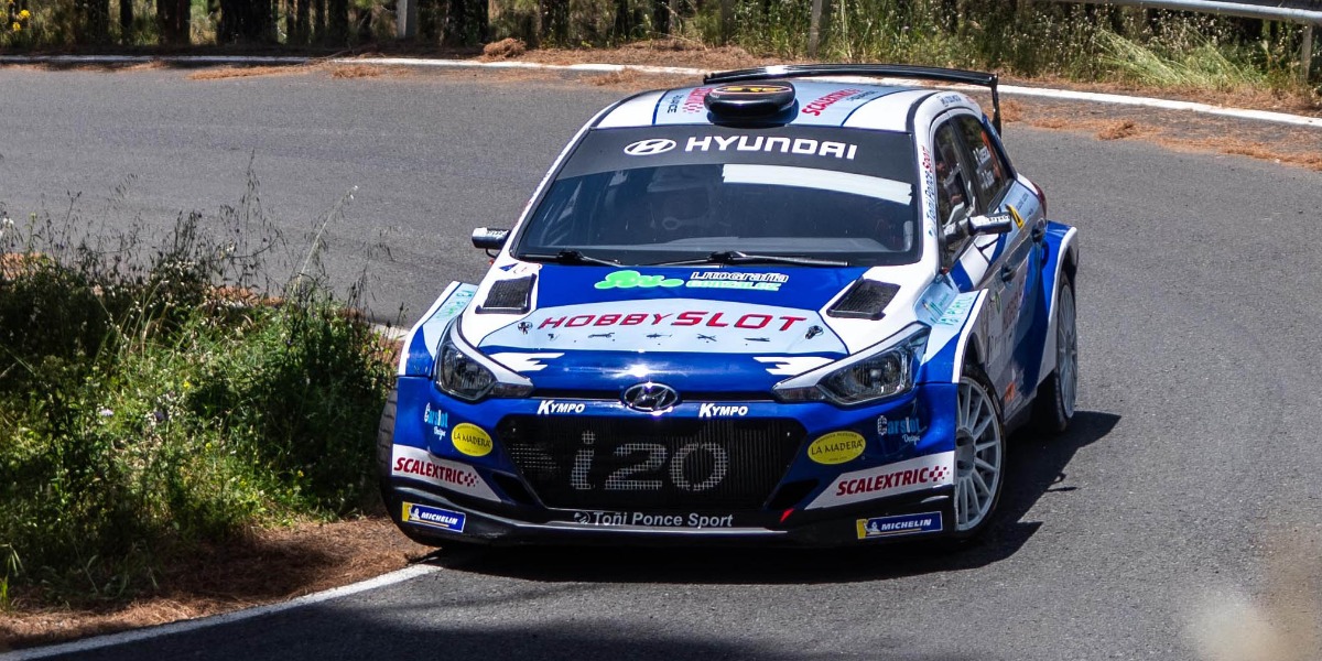 Raúl Quesada y Dani Sosa (Hyundai i20 R5 de Toñi Ponce Sport)