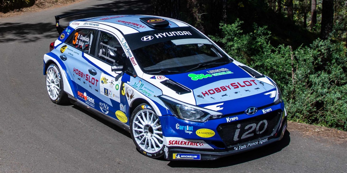 Raúl Quesada y Dani Sosa (Hyundai i20 R5 de Toñi Ponce Sport)