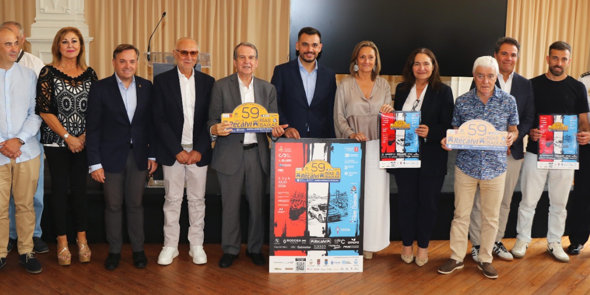Presentación del 50º Rallye Rías Baixas 2026