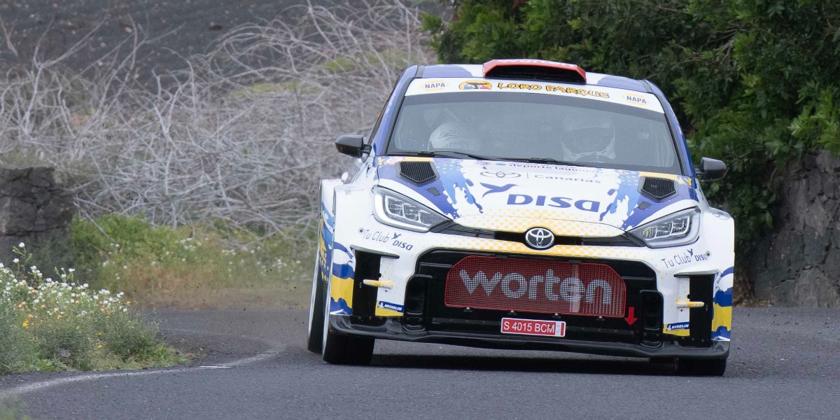 Toyota GR Yaris Rally2 de Enrique Cruz y Yeray Mujica