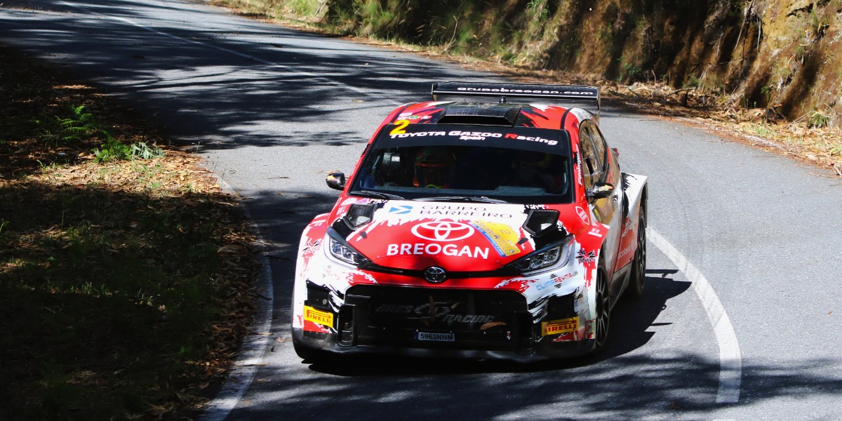 Iván Ares y Borja Rozada (Toyota GR Yaris Rally2)