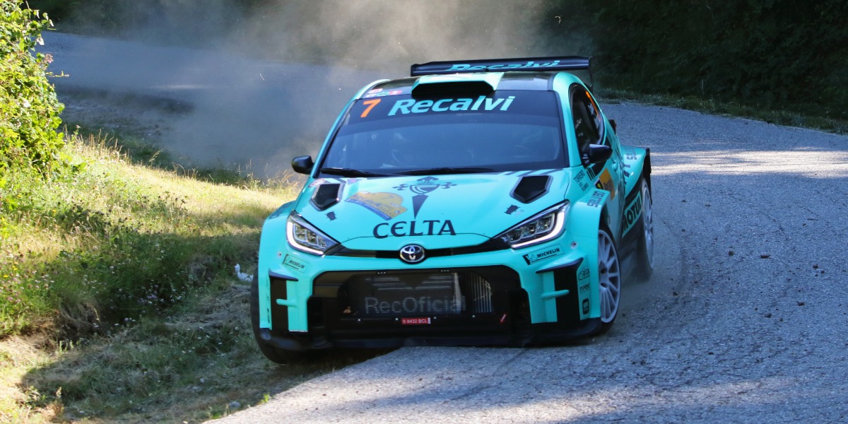 Jorge Cagiao en el Rally Rías Baixas 2026
