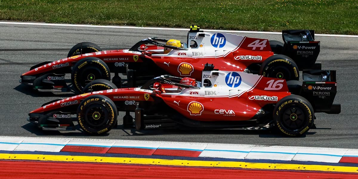 Los pilotos de Ferrari: Lewis Hamilton y Charles Leclerc - Foto: Scuderia Ferrari HP