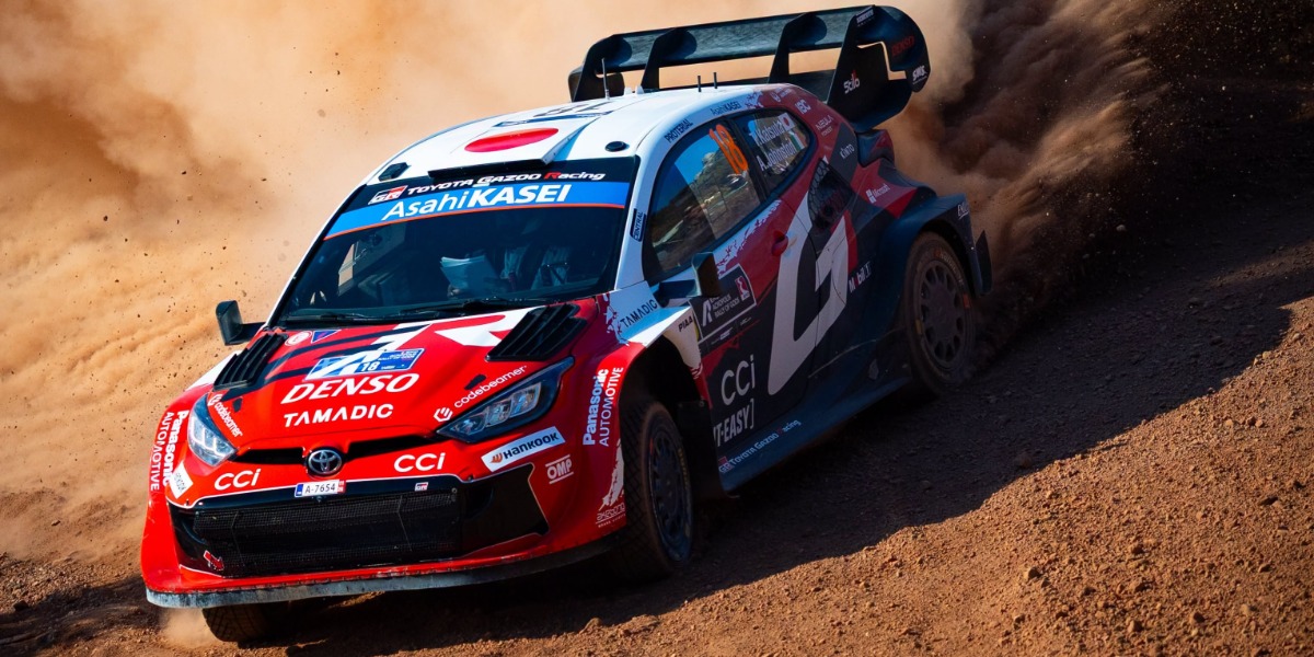 Takamoto Katsuta y Aaron Johnston - Foto: TOYOTA GAZOO Racing WRC