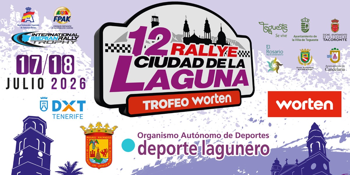 12 Rallye Ciudad de La Laguna 2026