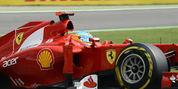 Alonso logra una gran victoria en Hockenheim Alonso logra una gran victoria en Hockenheim