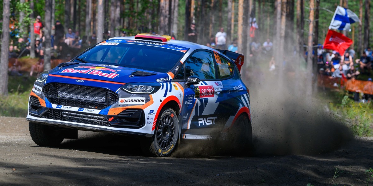 Gil Membrado en el Rally de Finlandia 2026