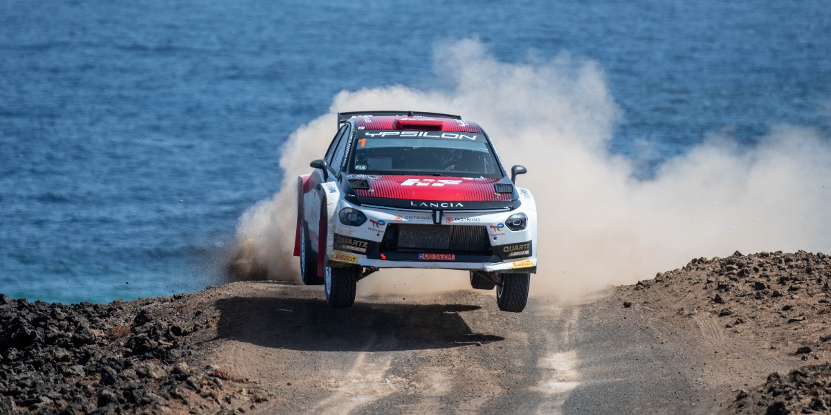 Diego Ruiloba y Ángel Vela (Lancia Ypsilon Rally2 HF Integrale) - Foto: Bernardo Cazorla