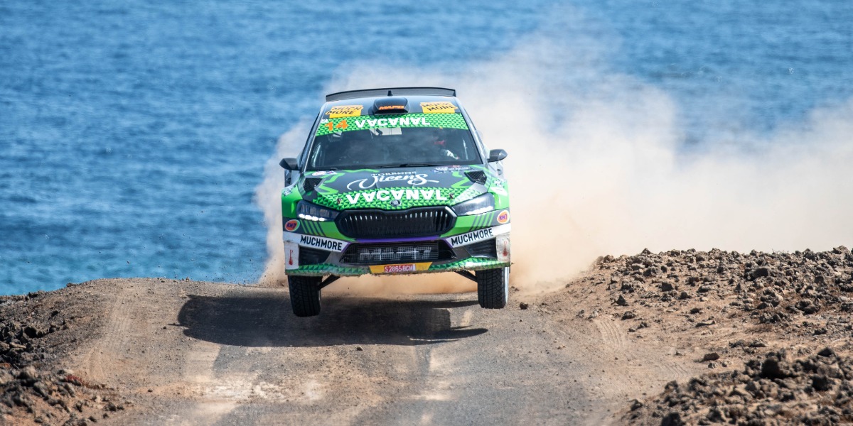Ferran Jubany y Alejandro López (Skoda Fabia RS Rally2) - Foto: Bernardo Cazorla