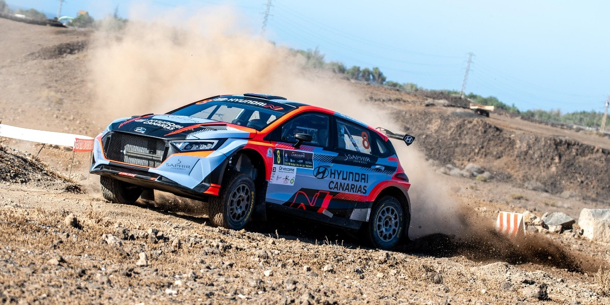 Alfonso Viera y Ariday Bonilla (Hyundai i20N Rally2)