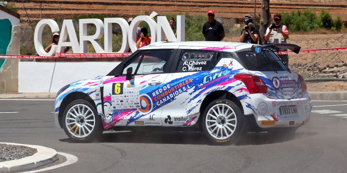 Adrián Chávez y Cristian Pérez (Suzuki Swift R4LLYS Rally2-Kit)