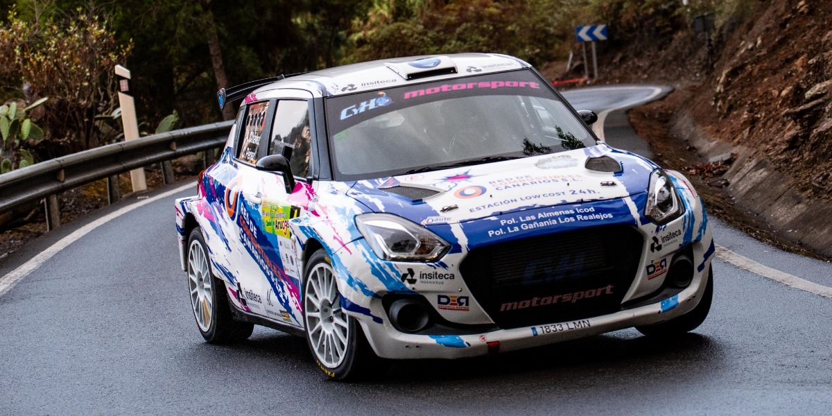 Adrián Chávez y Cristian Pérez (Suzuki Swift R4LLYS Rally2-Kit)