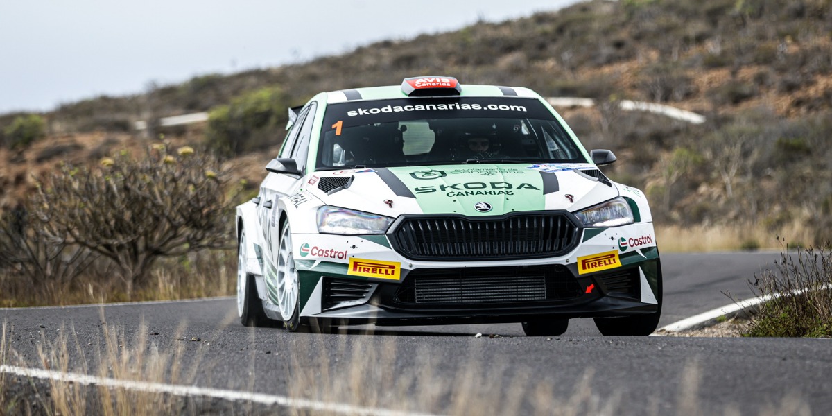 Sergio Fuentes y Teco Hernández (Skoda Fabia RS Rally2)