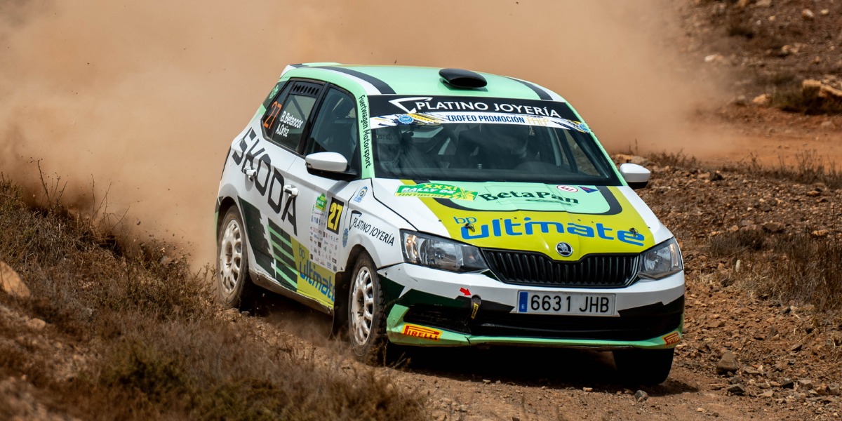 Bruno Betancor y Aday Ortiz (Skoda Fabia 1.2 TSI N3)