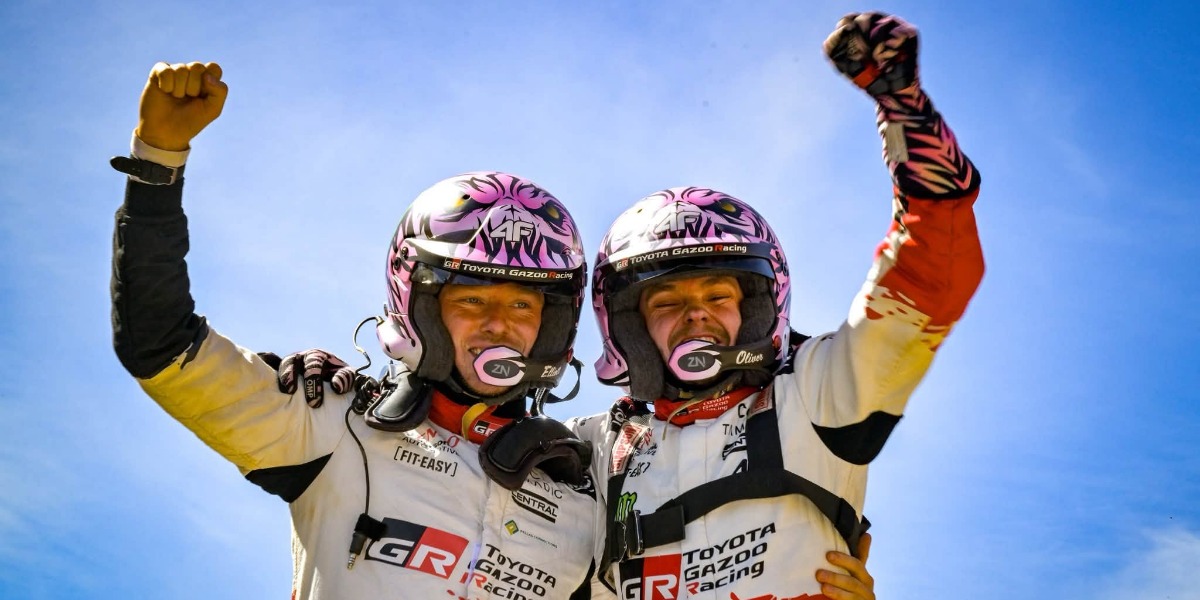 Elliot Edmondson y Oliver Solberg - Foto: Toyota GAZOO Racing WRC