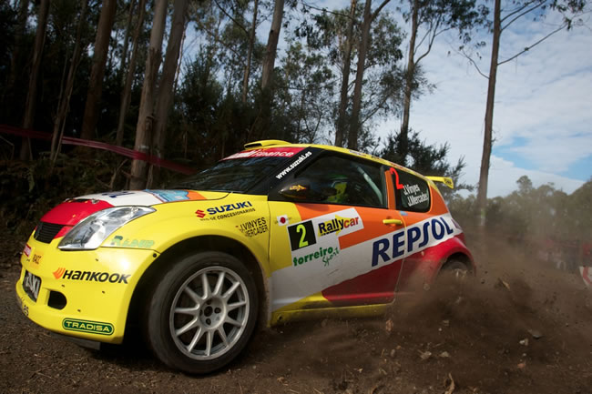 Joan Vinyes en el pasado Rally de Ferrol 2012