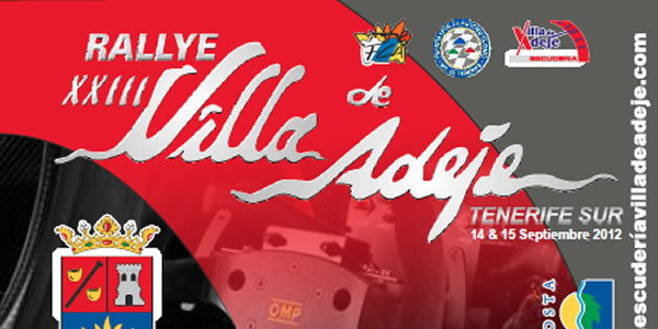 Lista Oficial de Inscritos del Rallye Villa de Adeje 2012 Lista Oficial de Inscritos del Rallye Villa de Adeje 2012