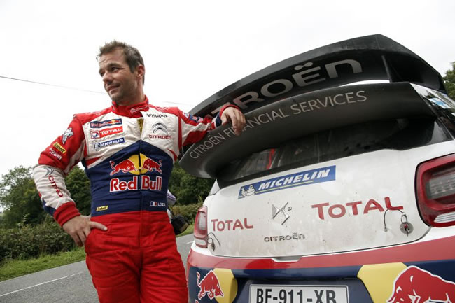 Sebastien Loeb ha terminado segundo por delante de Solberg