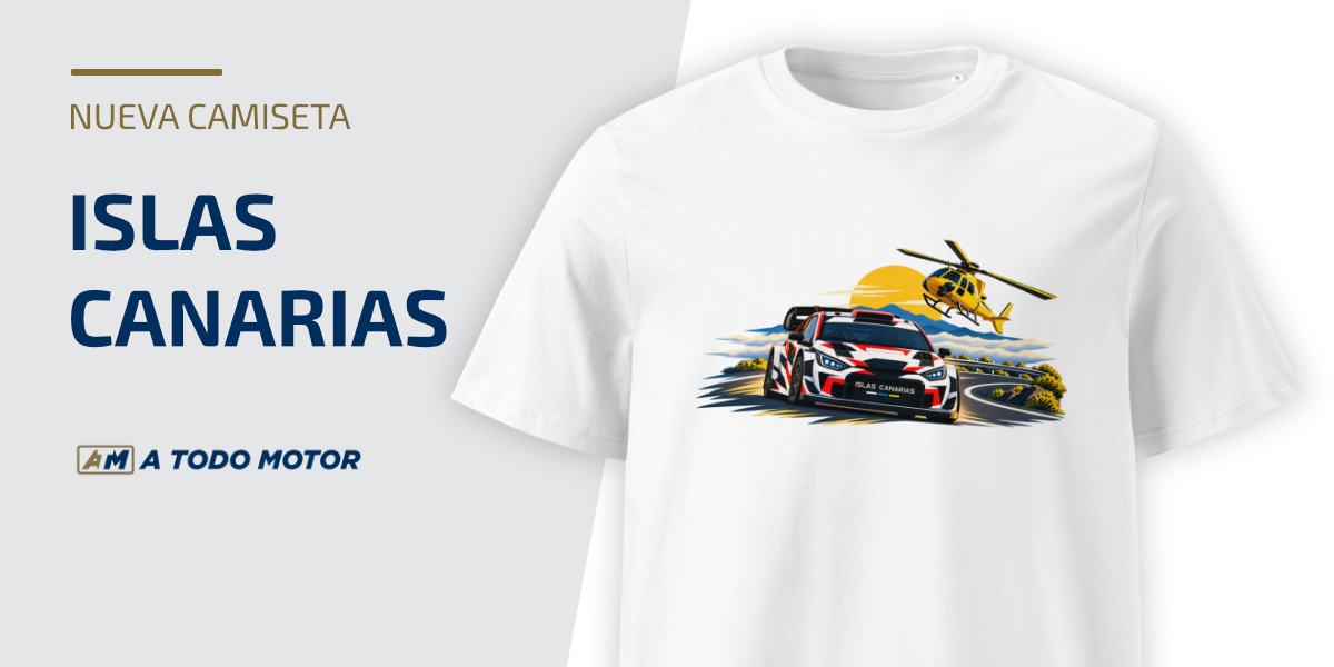 Camiseta Islas Canarias · A Todo Motor