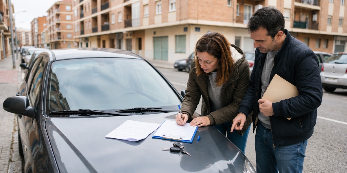 Cómo hacer correctamente la transferencia de un vehículo entre particulares en España