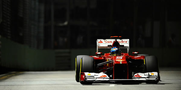Fernando Alonso acaba tercero en el Gran Premio de Singapur 2012 Fernando Alonso acaba tercero en el Gran Premio de Singapur 2012