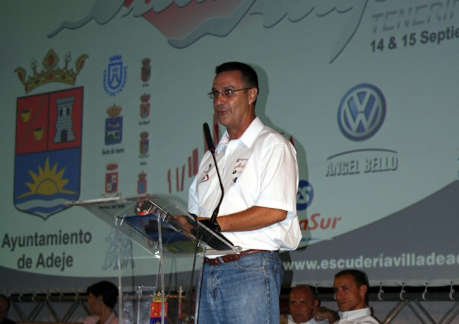Poli Delgado, presidente de la Escudería 