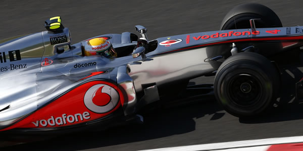 Lewis Hamilton en los libres del GP de Japón Lewis Hamilton en los libres del GP de Japón