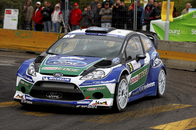El piloto oficial de Ford, Jari-Matti Latvala