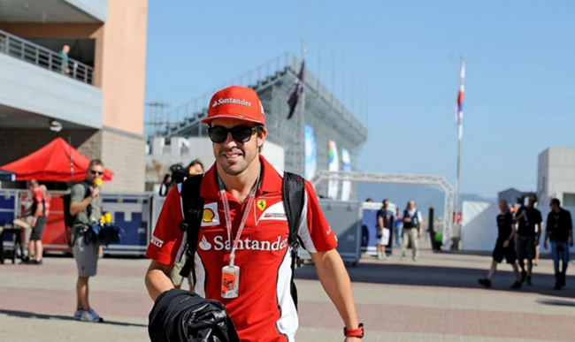 Fernando Alonso en Korea