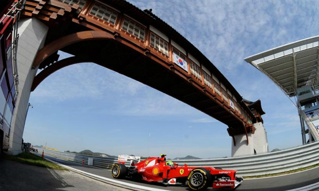 Alonso fue tercero en Korea