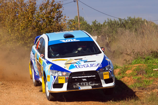 Lemes, el más rápido de su categoría en el shakedown