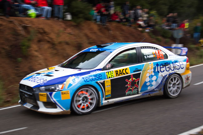Yeray Lemes en el RallyRACC Rally de España - Catalunya WRC 2012