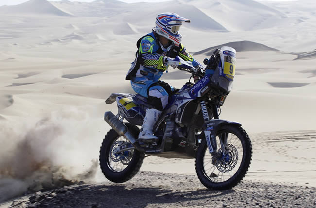 Olivier Pain, lider en motos