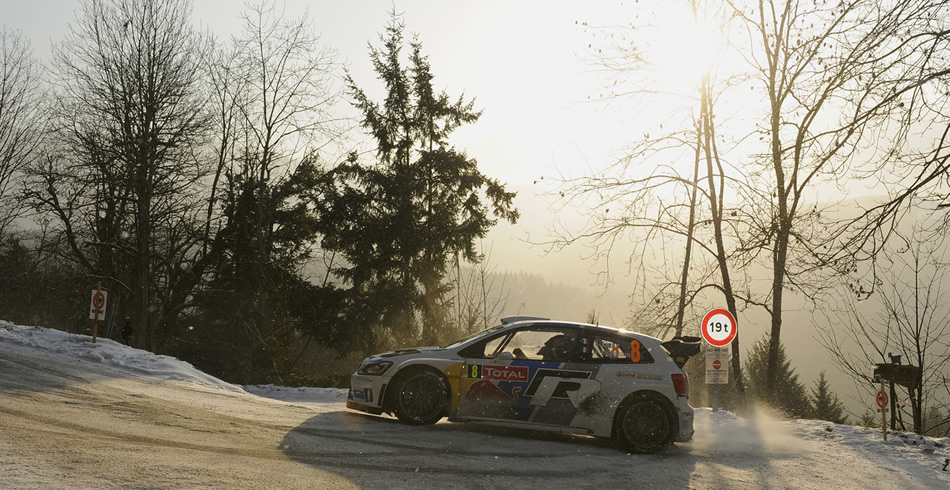 Ogier y el VW Polo, segundos