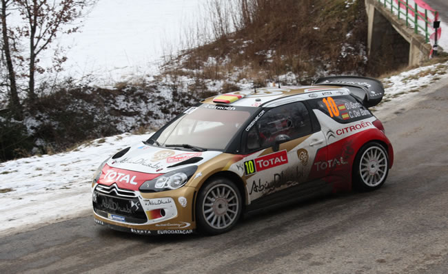 Dani Sordo con el Citroen DS3 WRC - Foto: Sergio Reigadas