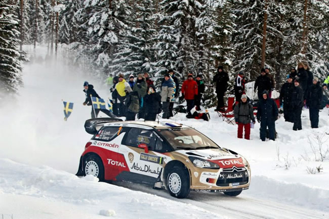 Sebastien Loeb sigue segundo