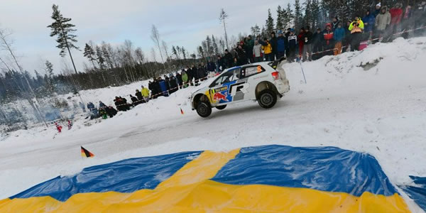 Sebastien Ogier lidera el Rally de Suecia WRC 2013 Sebastien Ogier lidera el Rally de Suecia WRC 2013