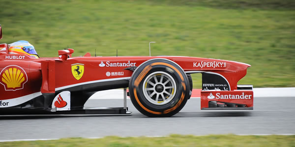 Fernando Alonso en los entrenamientos de Montmeló Fernando Alonso en los entrenamientos de Montmeló