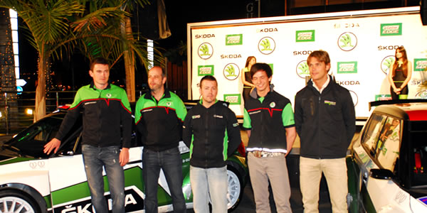 Imagen de archivo de la presentación de Skoda del año 2012