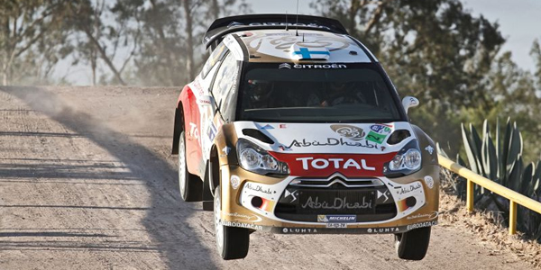 Mikko Hirvonen en Mexico